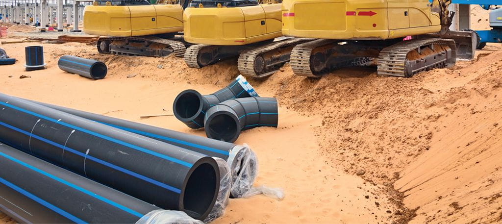 Civil HDPE Poly Piping Suppliers