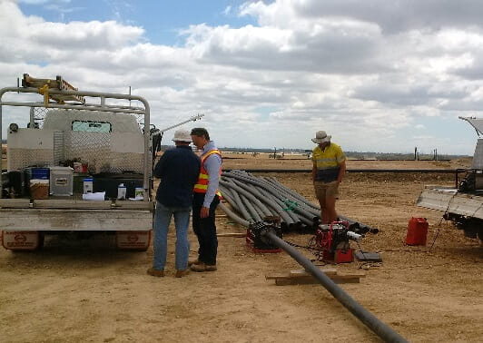 polyethylene pipe welding