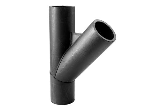 Leachate collection HDPE junction